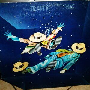 traffic shoot out at the fantasy factory 1973 lp - steve winwood rebop jazz rock